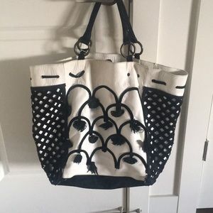 Unique handmade leather young designer bag